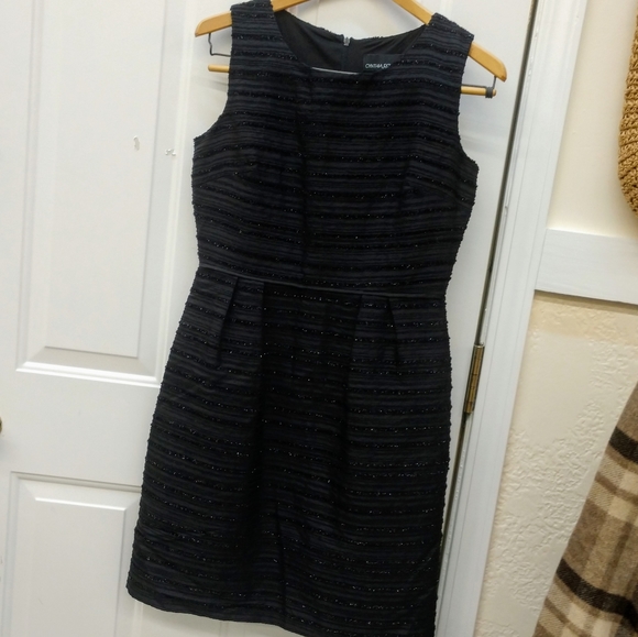 Cynthia Rowley above the knee black party dress - Picture 4 of 4